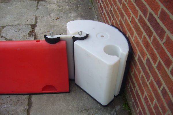 Floodstop flood barrier wall connection Floodstop flood barrier wall connection